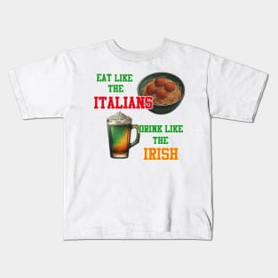 Italian Irish Humor Kids T-Shirt